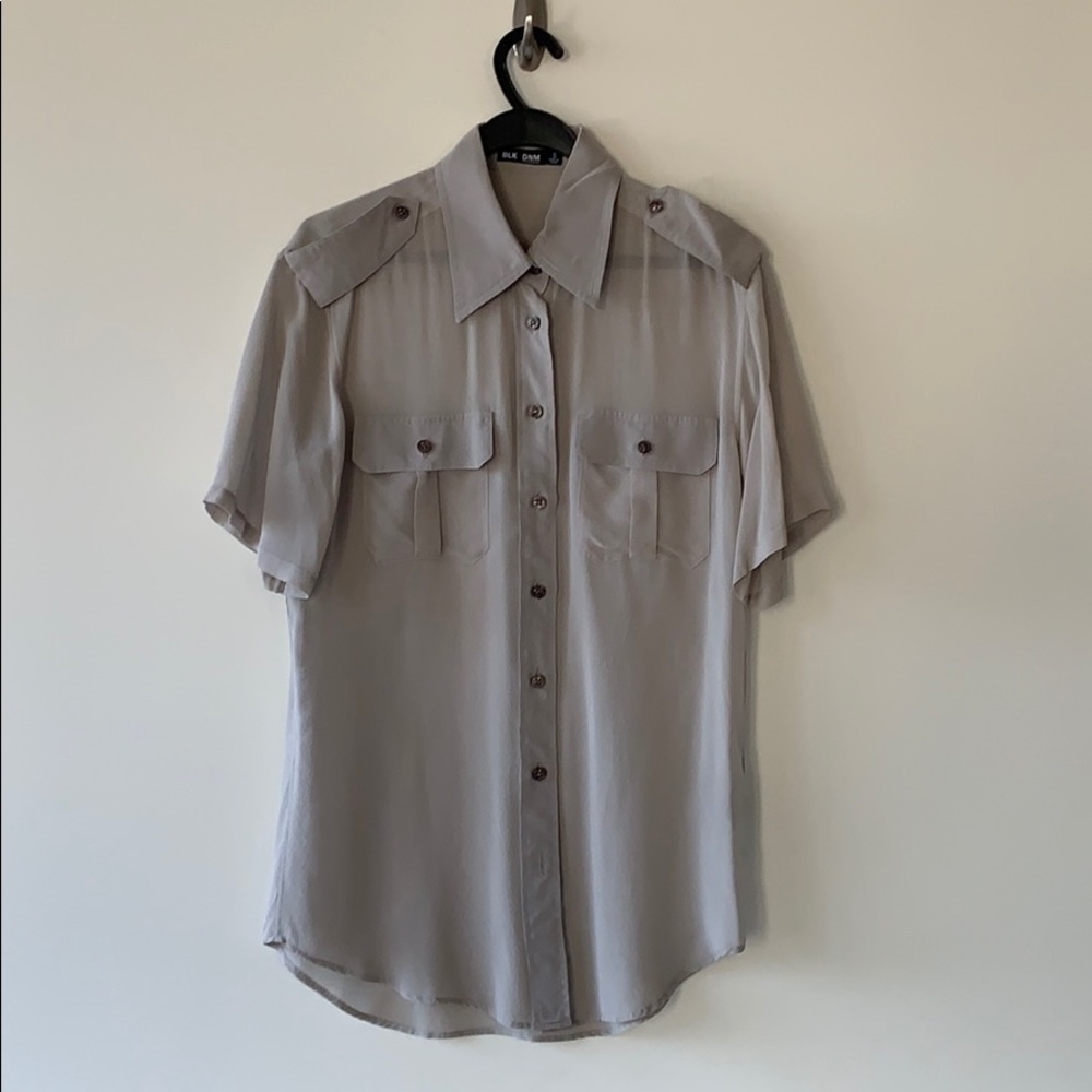 BLK DNM | 100% Silk Shirt